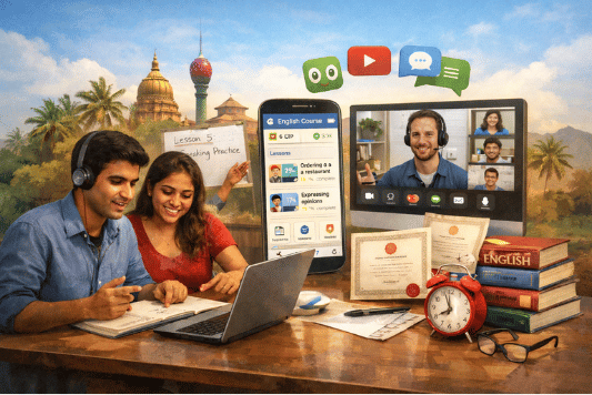 Best online English course in Sri Lanka 2025 — SpeakUP comparison guide